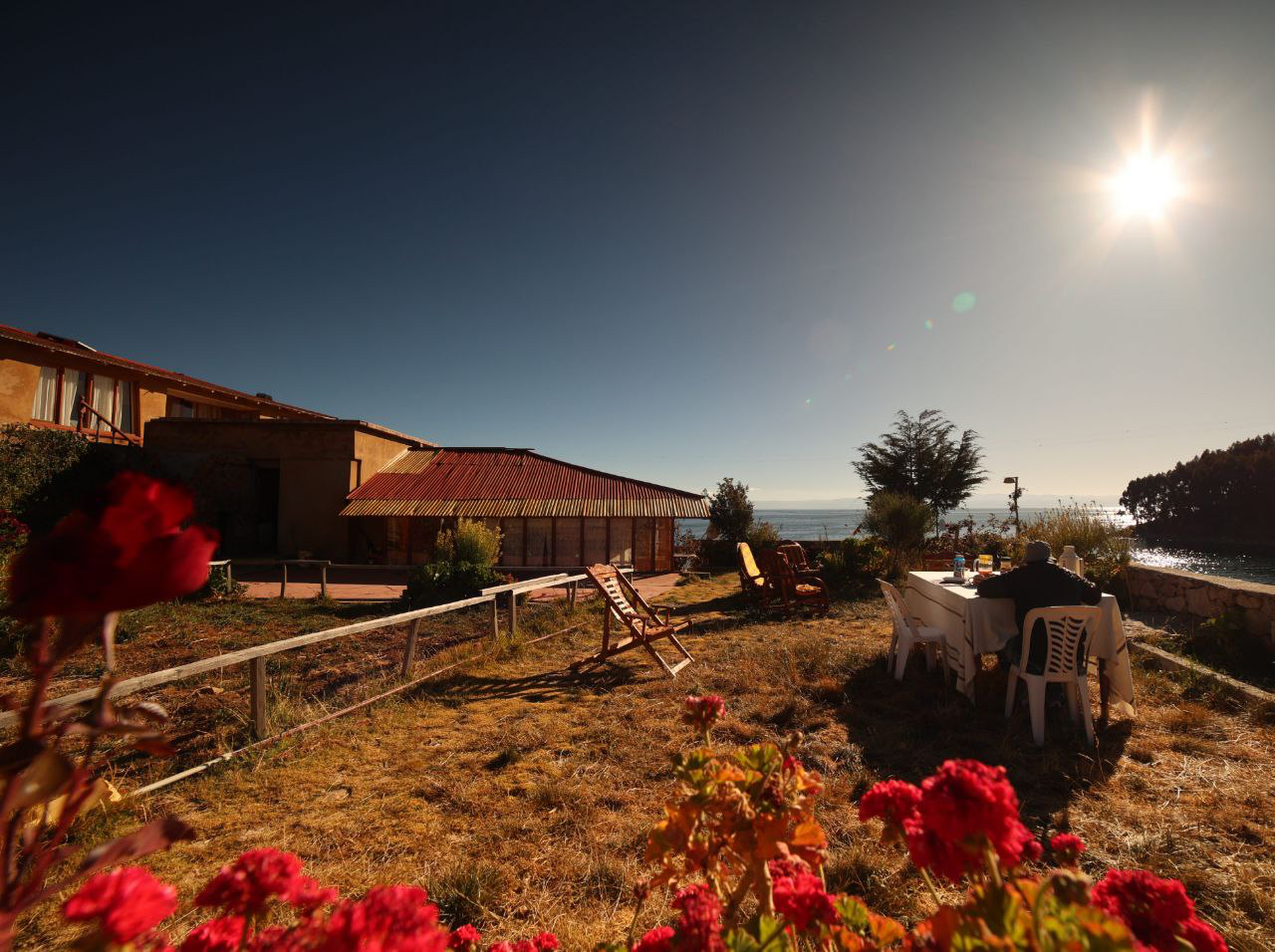 Puma Punku Eco Lodge with stunning Lake Titicaca views